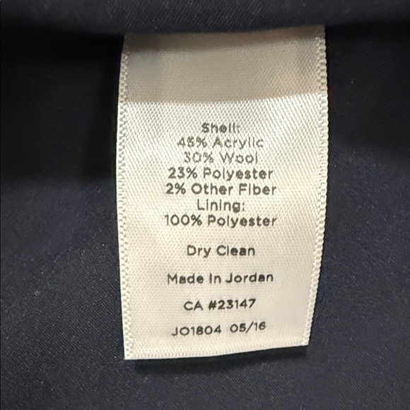 Talbots Mosaic Blue and White Pencil Knee Length Skirt SKU1294 - Picture 12 of 15